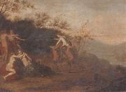 unknow artist An open landscape with nymphs and satyrs china oil painting reproduction